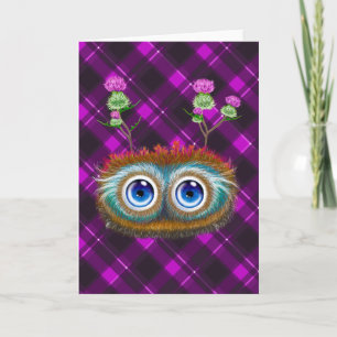Tarjeta De Agradecimiento ¡Toques de bocina Haggis de los pitidos!