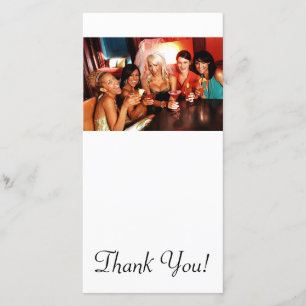 Tarjeta De Agradecimiento Tosta de Bachelorette Party