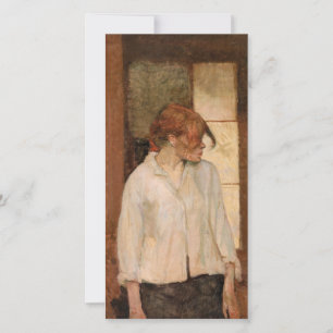 Tarjeta De Agradecimiento Toulouse-Lautrec - A Montrouge, Rosa La Rouge