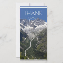 Tarjeta De Agradecimiento Tour noir, La Fouly, Suiza