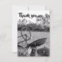 Tractor en Long Grass Gracias Cartas