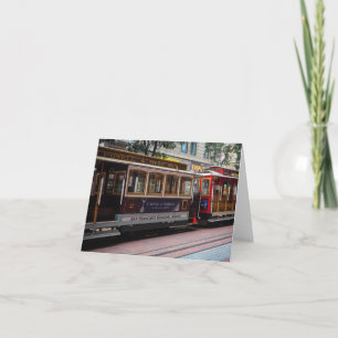 Tarjeta De Agradecimiento Tranvías
