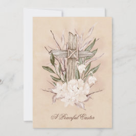 Tarjeta De Agradecimiento Travesía de Pascua - Pascua pacífica