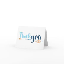 Tarjeta de agradecimiento tribal