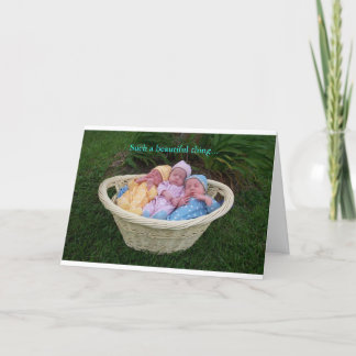 Tarjeta De Agradecimiento Tríos