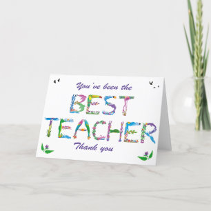 Tarjeta De Agradecimiento Tú