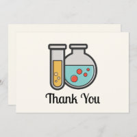 Tubo de prueba de química y vaso de precipitado