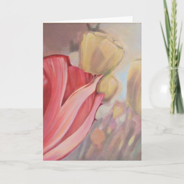 Tarjeta De Agradecimiento Tulip (Anverso)