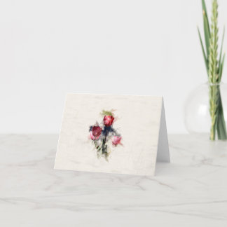 Tarjeta De Agradecimiento Tulip Cluster