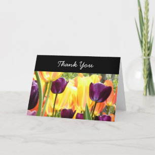 Tarjeta De Agradecimiento Tulip, Gracias