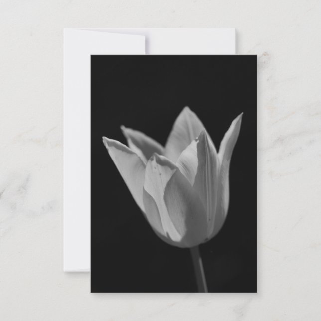 Tarjeta De Agradecimiento Tulipán (Anverso)