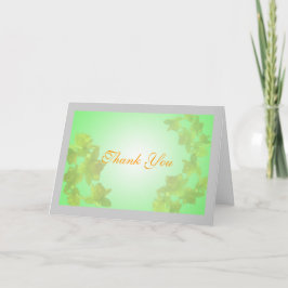 Tarjeta De Agradecimiento tulipanes amarillos gracias