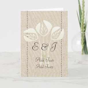 Tarjeta De Agradecimiento Tulipanes personalizados
