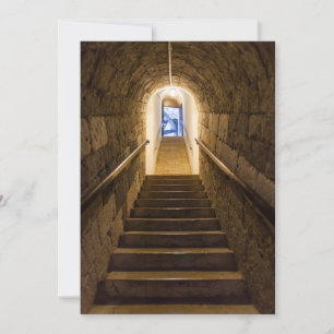Tarjeta De Agradecimiento Túnel a una antigua mina de sal