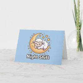 Tarjeta De Agradecimiento Turno de noche