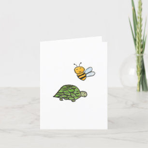 Tarjeta De Agradecimiento Turtle Bumblebee