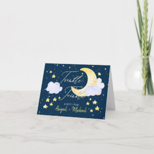 Tarjeta De Agradecimiento Twinkle Twinkle Baby Sprinkle Baby Boy