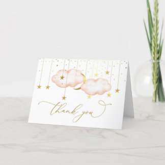 Tarjeta de agradecimiento Twinkle Twinkle Little S