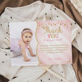 Tarjeta de agradecimiento Twinkle Twinkle Little S