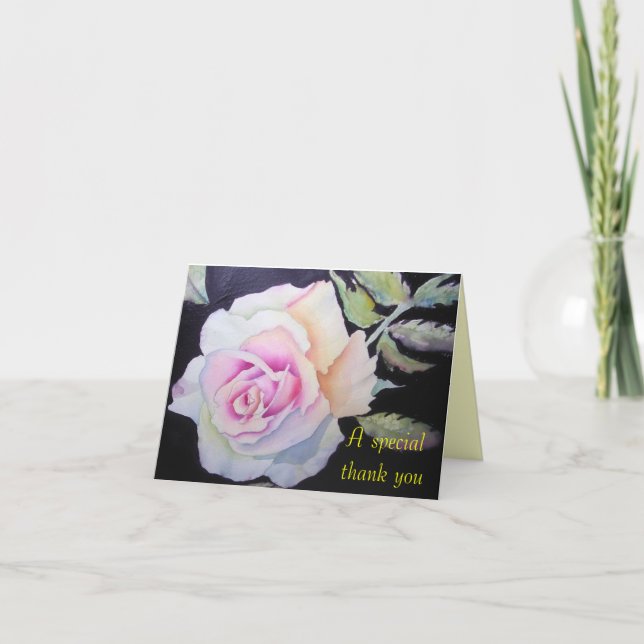 Tarjeta de agradecimiento - Un agradecimiento espe (Anverso)