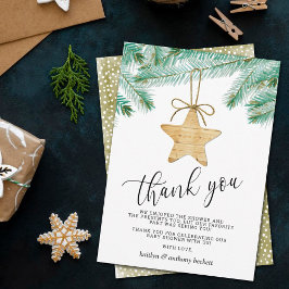 Tarjeta De Agradecimiento Un Baby Shower muy dulce