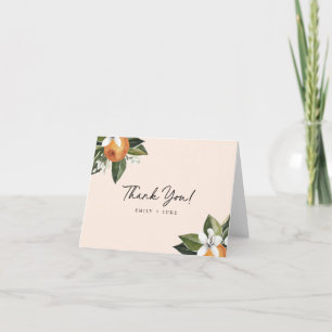 Tarjeta De Agradecimiento Un Baby Shower un poco cursi