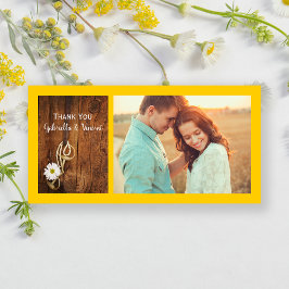 Tarjeta De Agradecimiento Un Caballo Blanco Y Un Poco De Boda Occidental Gra