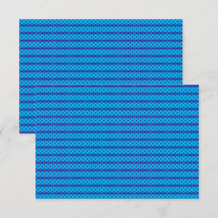 Tarjeta De Agradecimiento Un cielo azul claro se extiende sobre un azul prof