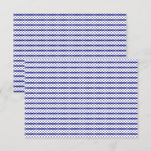 Tarjeta De Agradecimiento Un cielo azul vívido con nubes blancas dispersas.