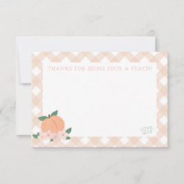 Tarjeta De Agradecimiento Un dulce y pequeño Baby Shower