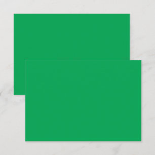 Tarjeta De Agradecimiento un fondo verde con