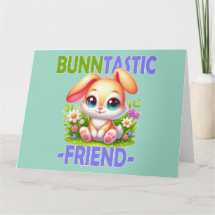 Tarjeta De Agradecimiento Un juego de palabras de tu amigo. Personalizado de