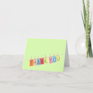 Tarjeta De Agradecimiento Un pedazo dulce de las gracias (tarjeta)