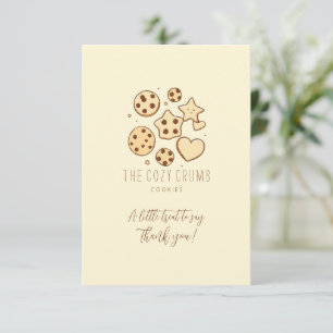 Tarjeta De Agradecimiento Un pequeño tesoro de nuestra cocina