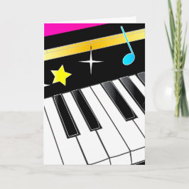 Tarjeta De Agradecimiento Un profesor de música gracias