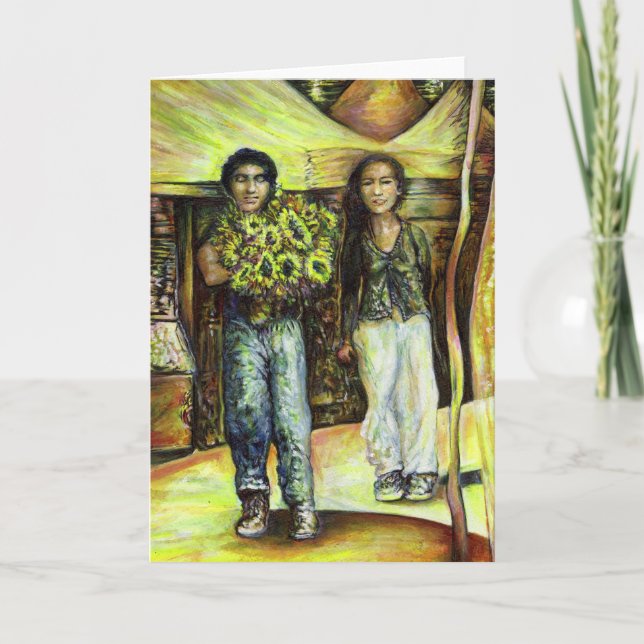 Tarjeta De Agradecimiento Una fase de ChapeI de un ChaIIenge (Anverso)