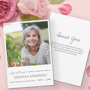 Tarjeta De Agradecimiento Una imagen de letras en papel de uso local bien vi