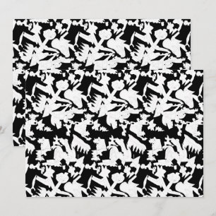 Tarjeta De Agradecimiento Una manga blanca con una textura sutil, probableme