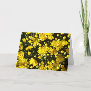 Tarjeta De Agradecimiento Una multitud de Mamáes amarillas