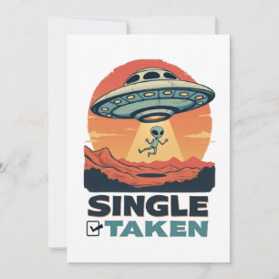 Tarjeta De Agradecimiento Una nave espacial única que secuestra a Alien Vale