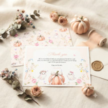 Una pequeña boo adorable rosa Baby Shower de Octub