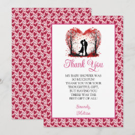 Tarjeta De Agradecimiento Una pequeña fiesta de San Valentín con Sweetheart 