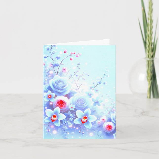 Tarjeta De Agradecimiento Une Étincelle d'Amour -  (Anverso)