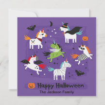 Unicornios Lindos con Disfraces de Halloween