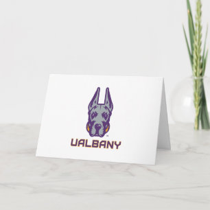 Tarjeta De Agradecimiento Universidad de Albany Great Danes