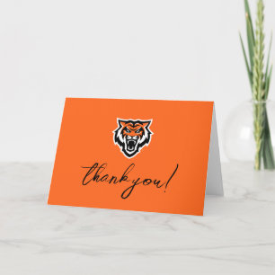 Tarjeta De Agradecimiento Universidad Estatal de Idaho bengala diseño espiri