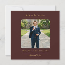 Tarjeta De Agradecimiento Universidad Luxe Gracias