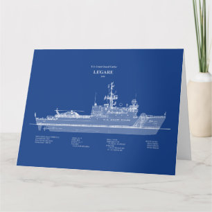 Tarjeta De Agradecimiento USCG Legare wmec-912 – EE. UU.