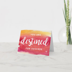 Tarjeta De Agradecimiento Usted es destinado para el sobre de Notecard W.