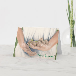 Tarjeta De Agradecimiento ¡Usted es mi tesoro - gracias!